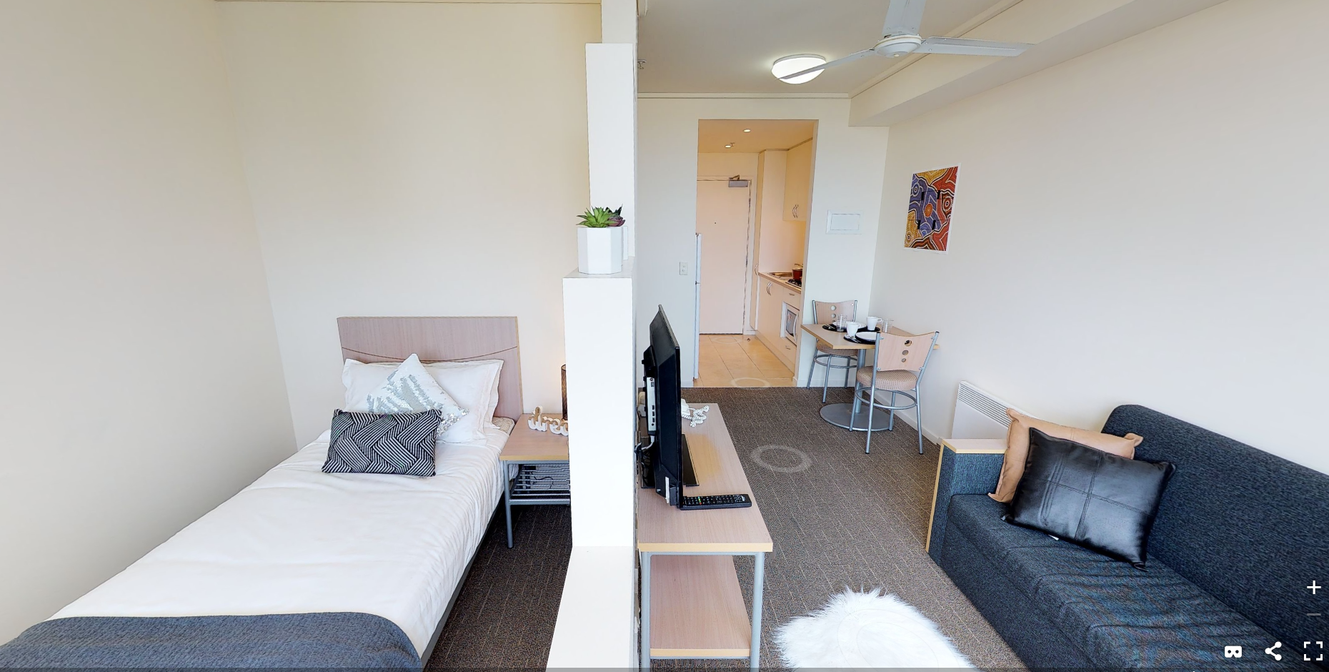 Studio Apartment - Student Living - 800 Swanston - Gallery - 1