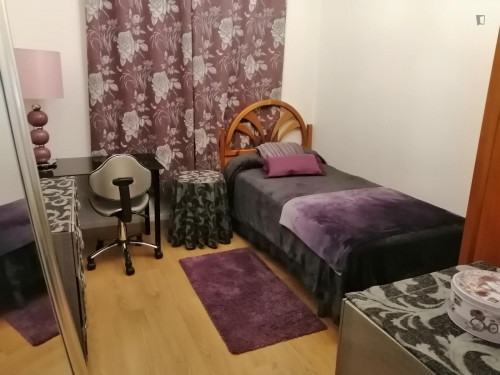 Single bedroom in a 5-bedroom apartment near Campo de San Francisco