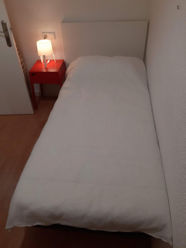 Cozy single bedroom in a 3-bedroom apartment near Plaza de Toros de Murcia