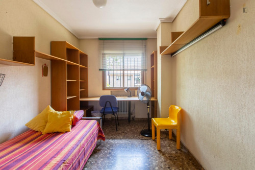 Big and super-shinny room in Murcia Town center, next to the University