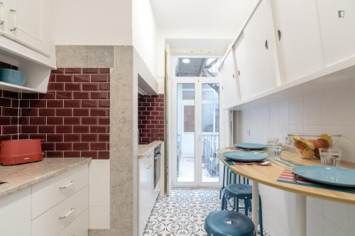 Captivating double bedroom in Avenida da Liberdade