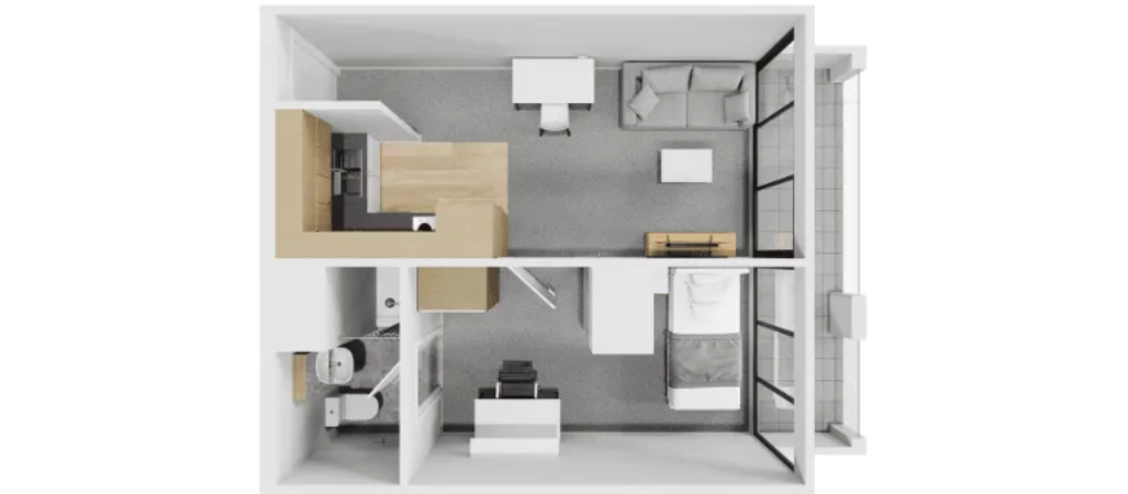 1 Bedroom Deluxe With Balcony - 4
