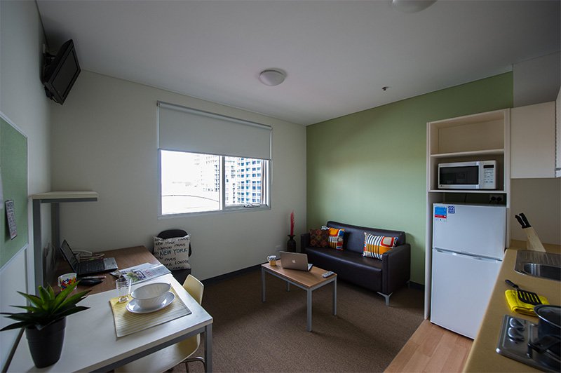 1 Bedroom Balcony - UniLodge @ Metro Adelaide - Gallery - 6