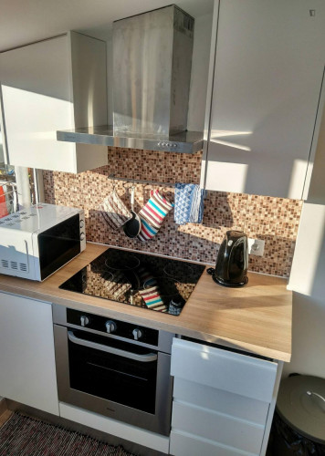 Double bedroom, with private bathroom and balcony, in 3-bedroom apartment  - Gallery -  5