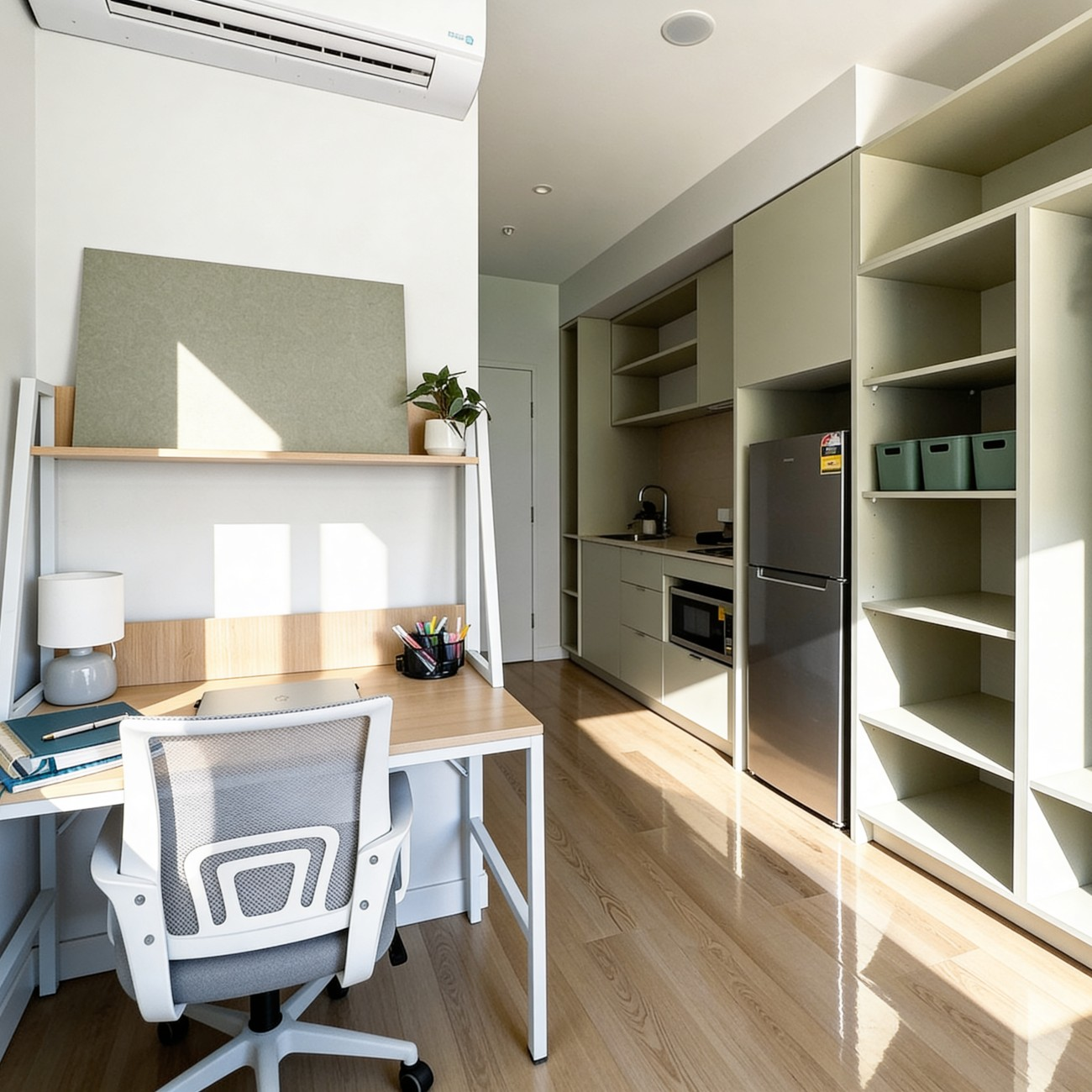 Studio Apartment - High Floor With AirCon And Double Bed - 1