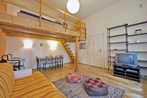 Cozy 1-bedroom apartment near Arany János Street metro station