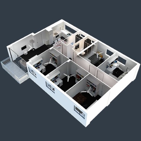  8 Bedroom Apartment Premium  -  وسترن سيدني يو في باراماتا  - Gallery -  1