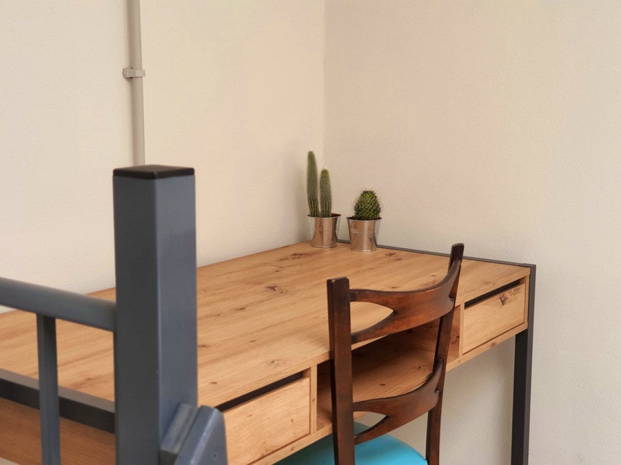 Group Room (Queen Bed And 2 Single Beds) - Sustainable Coliving Community with Activities and Culture in Arona's Valle de San Lorenzo House - Gallery - 10