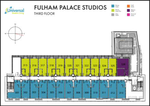 Fulham Palace Studios - Floorplans