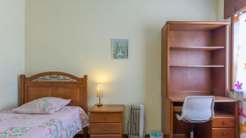 Single bedroom in a 4-bedroom flat near Faculdade de Engenharia - Gallery - 26