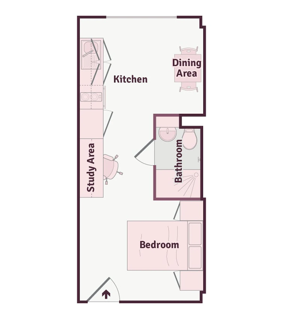  ستوديو ديلوكس  -  33 بارك سايد  - Gallery -  2