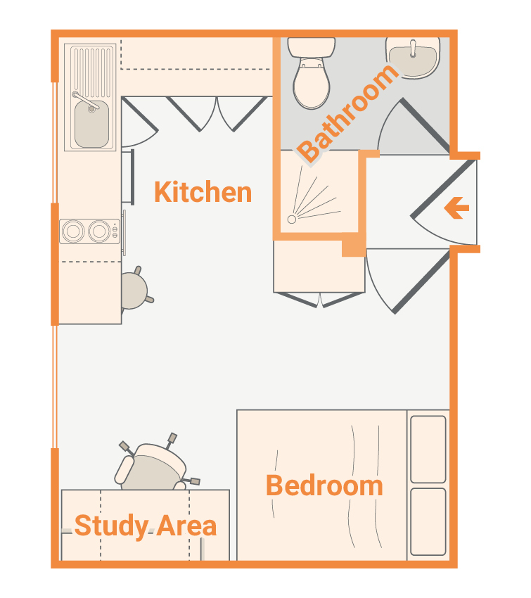  Studio  -  Green Wood Court  - Gallery -  2