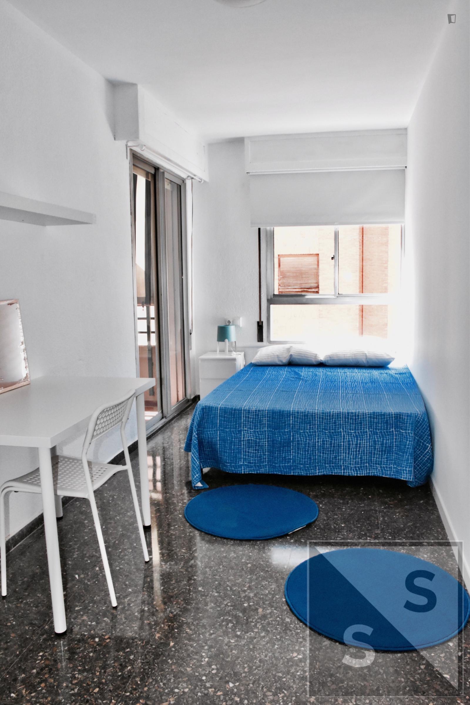  Brilliant Double Bedroom Near Facultat De Filologia, Traducció I Comunicació  -  Brilliant double bedroom near Facultat de Filologia, Traducció i Comunicació  - Gallery -  1