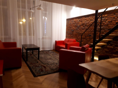 Comfortable 2-bedroom apartment in the centre of Lodz