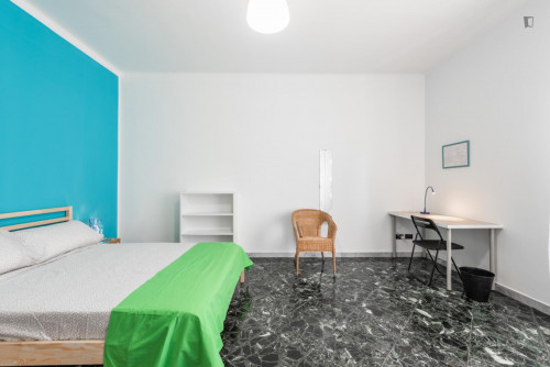 Stylish and bright bedroom near Bari Sud Est train station