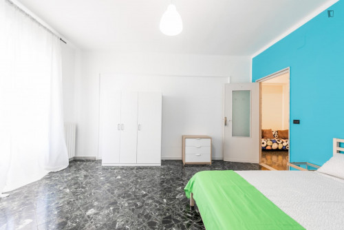 Stylish and bright bedroom near Bari Sud Est train station