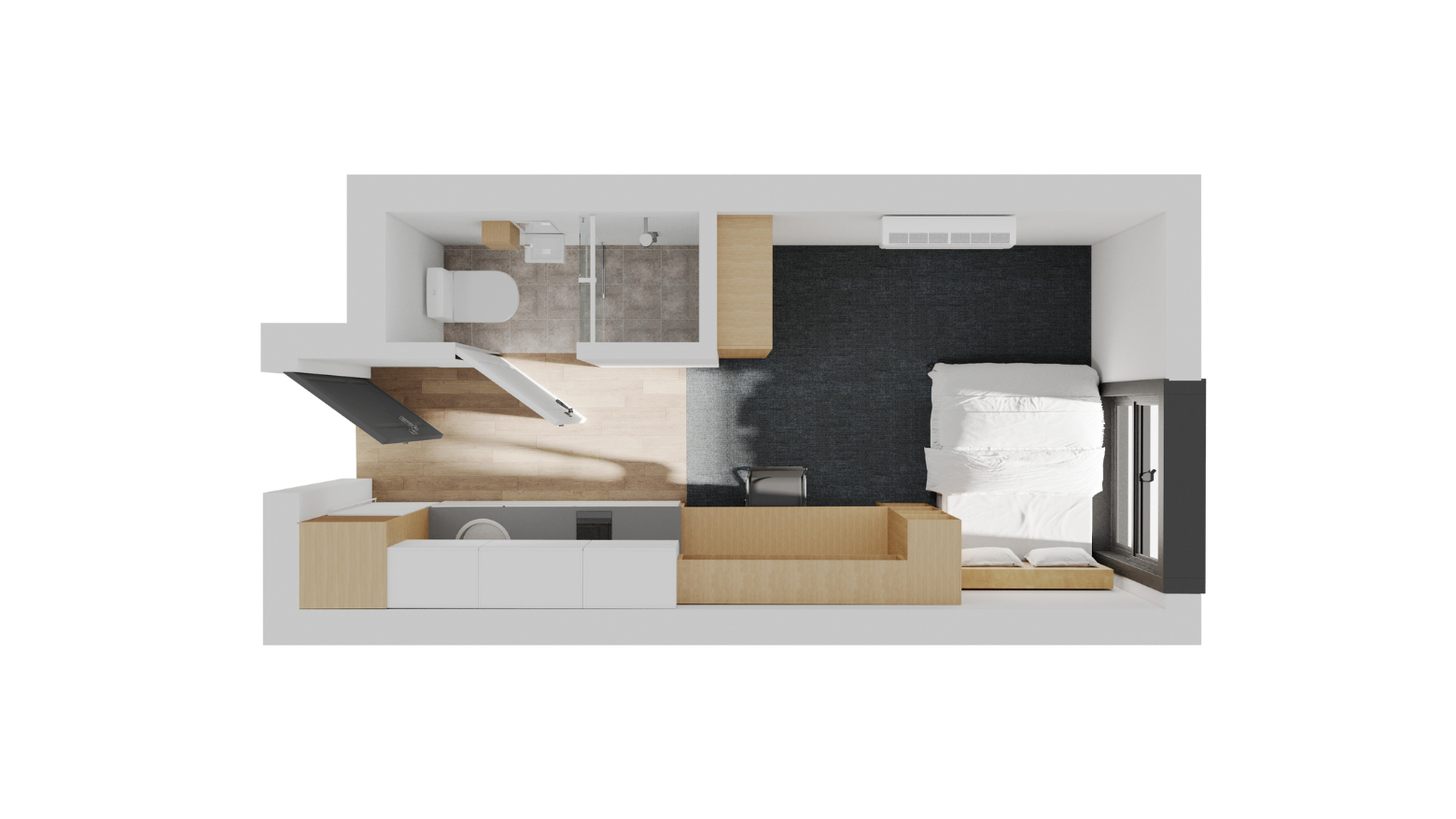  Studio Queen  -  UniLodge Melbourne City  - Gallery -  3