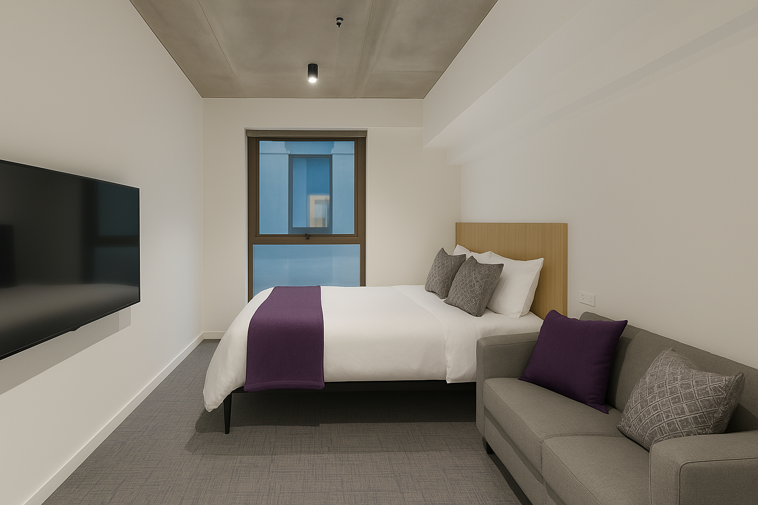 Studio Large - UniLodge Melbourne City - Gallery - 1