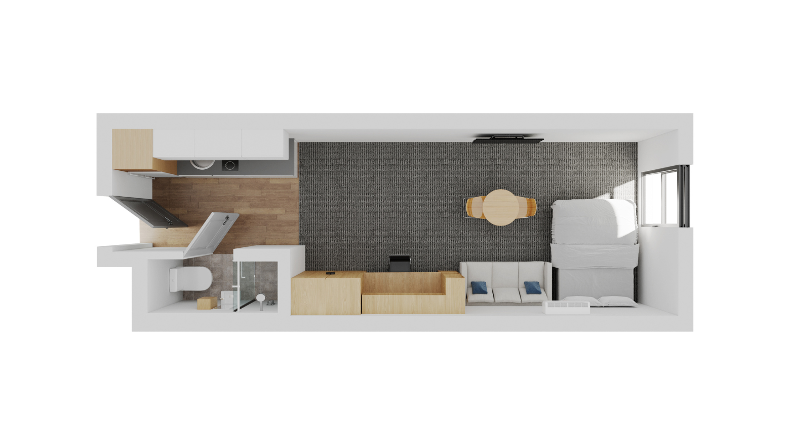 Studio Large - UniLodge Melbourne City - Gallery - 3