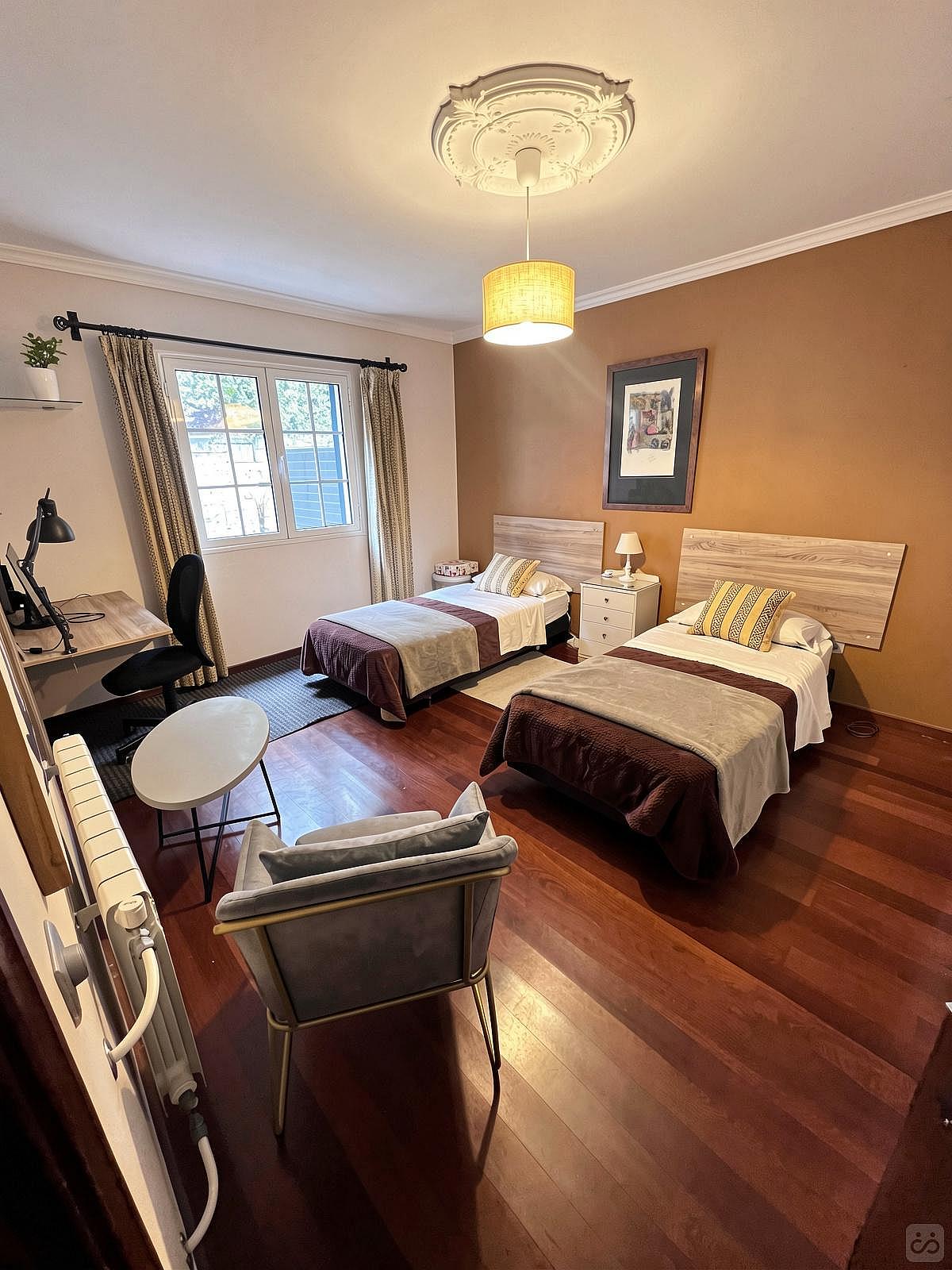 Bed In A 2-Bed Mixed Gender Room - Oustanding Stylish House w/ Coworking + Outdoor Areas - Gallery - 51