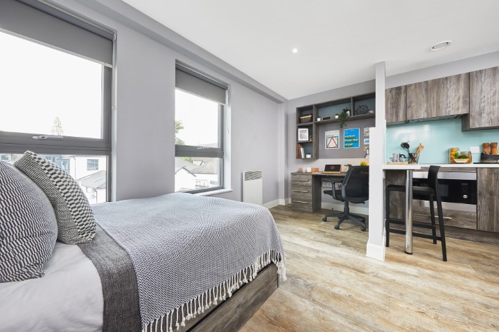 Large Studio - Collegiate Crown Place Cardiff - Gallery - 2