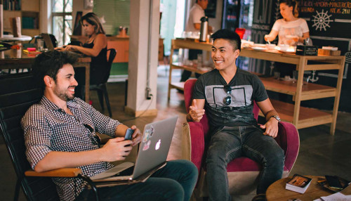 John Lester and Eddie Colman Courts