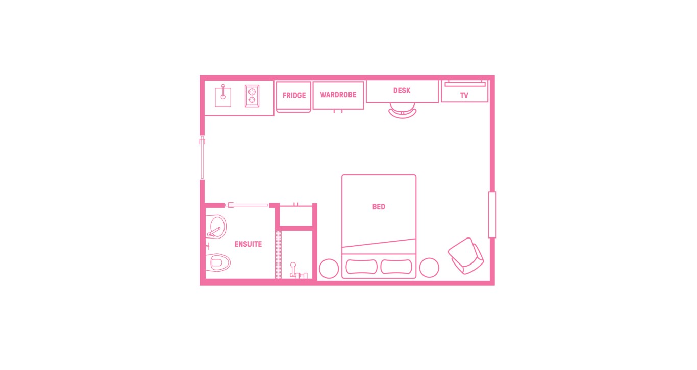  Double Bed, Medium Studio Apartment, Premium View  -  Urbanest Darling Square  - Gallery -  2