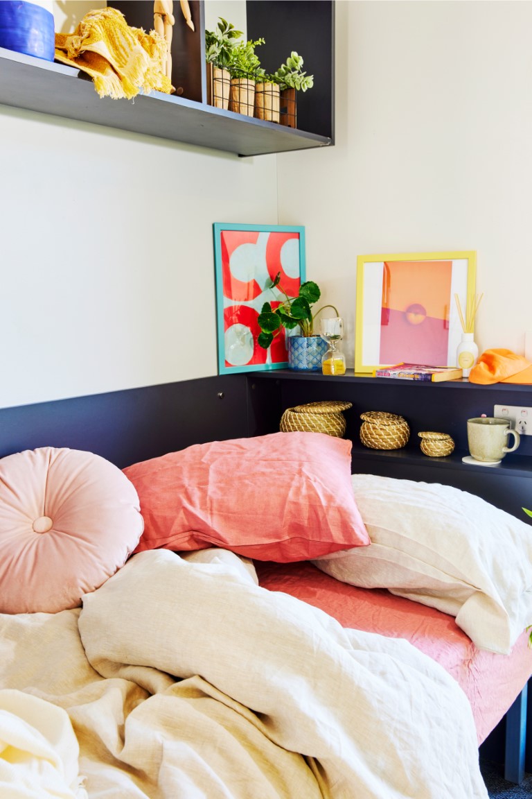 King Single Bed, Twin Apartment, Standard View - Scape Glebe - Gallery - 3