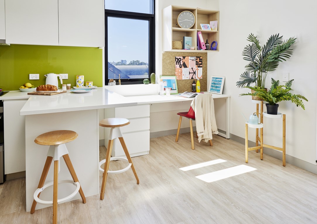 Double Bed, 1 Bed Apartment, Standard View With Balcony - Scape Glebe - Gallery - 4