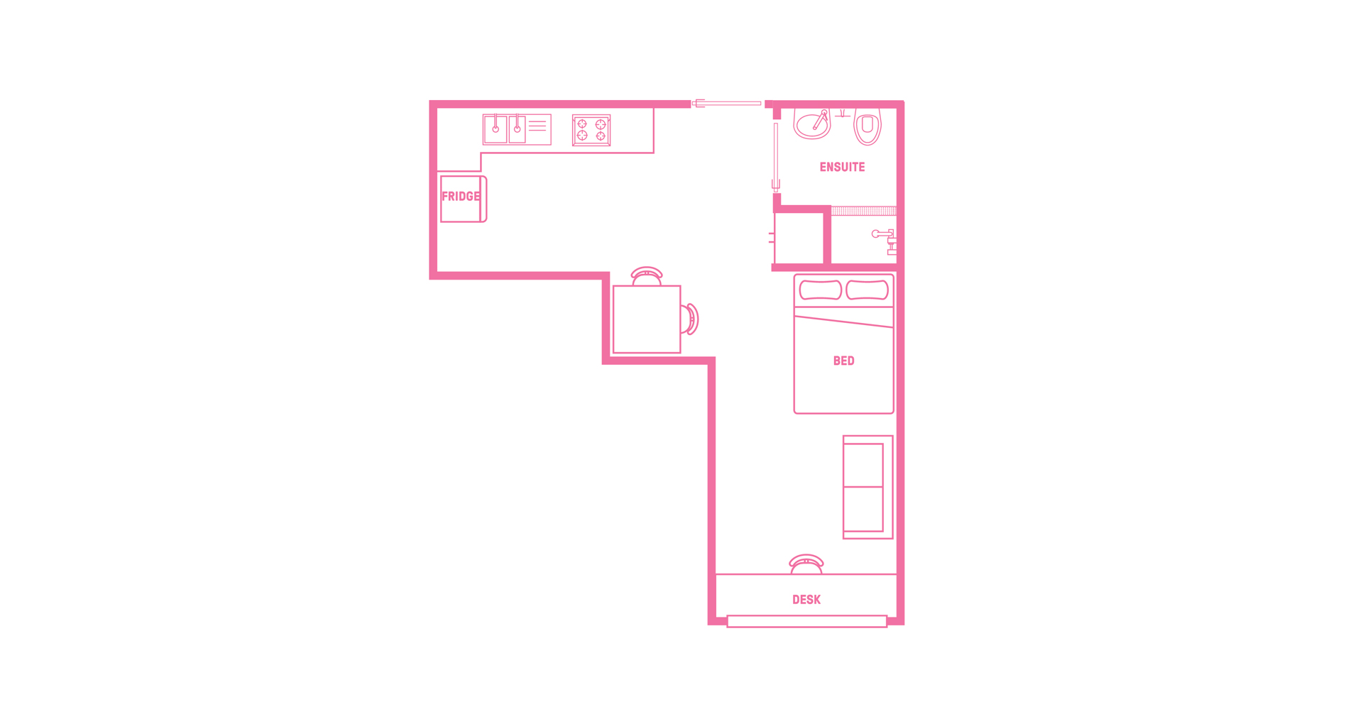 Single Bed, Ultra Studio Apartment, Standard View - 6
