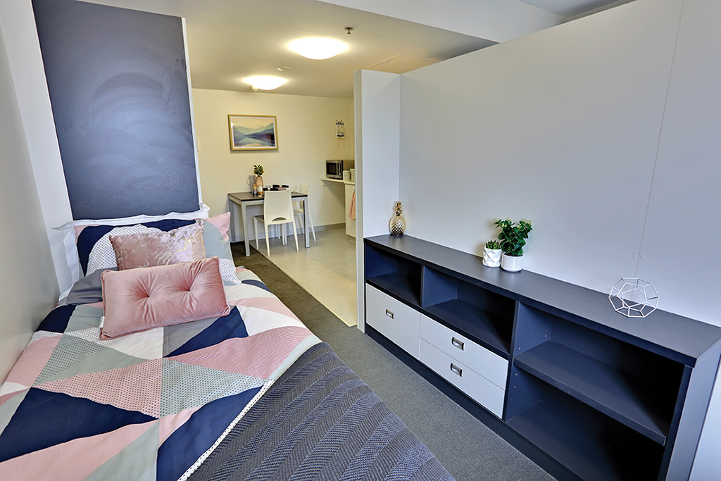  Single Bed, Twin Apartment, Standard View  -  Urbanest North Terrace  - Gallery -  9
