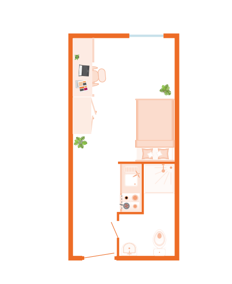  Upper Floor Studio  -  Grand Felda House (Wembley)  - Gallery -  3