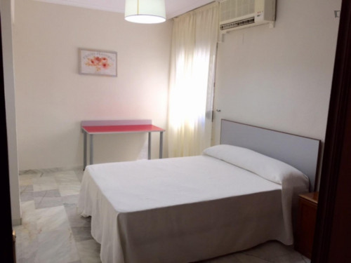Double bedroom in 4-bedroom apartment