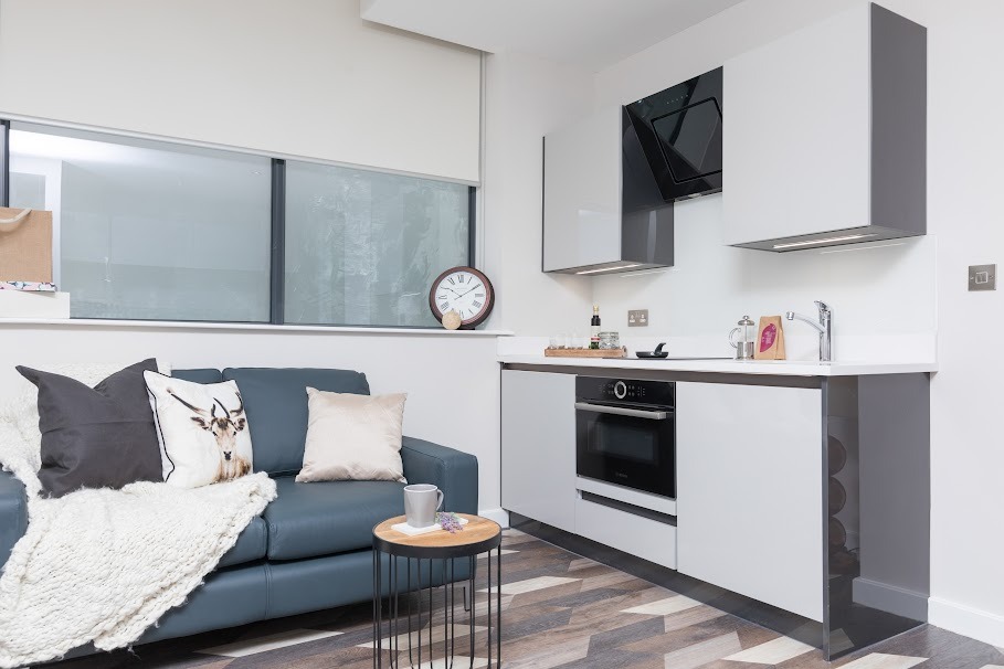  ستوديو ابارتمينت لارج  -  Princess Street, Salisbury House  - Gallery -  9