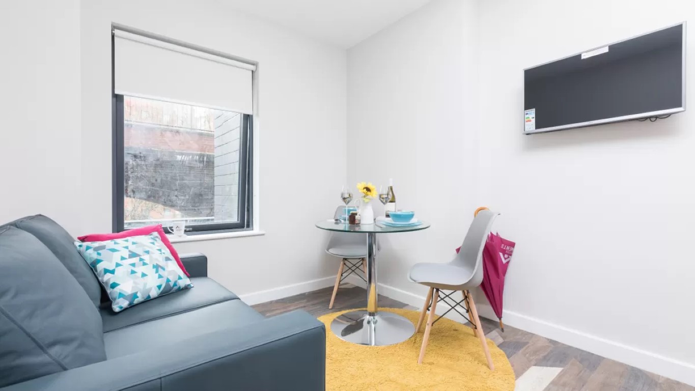  وان بيد ابارتمينت ميديم  -  Princess Street, Salisbury House  - Gallery -  4