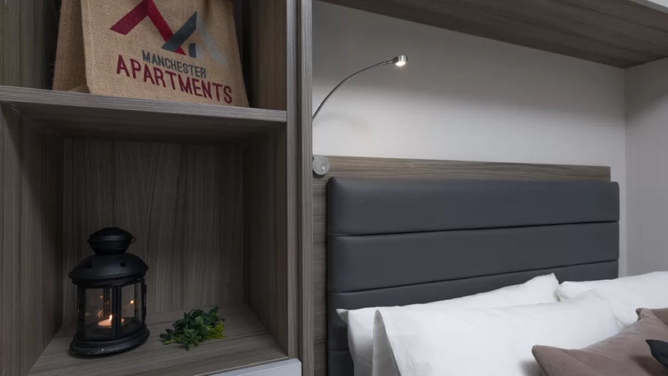  وان بيد ابارتمينت ميديم  -  Princess Street, Salisbury House  - Gallery -  3