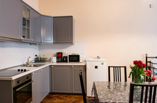 Spacious 2-bedroom and living room apartment near Blaha Lujza tér metro station - Gallery - 11