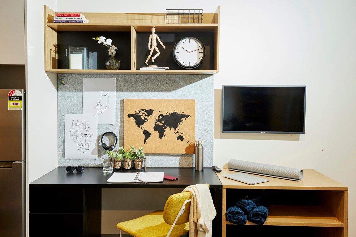 Double Bed, Ultra Studio Apartment, Standard View - Urbanest Swanston Street - Gallery - 7