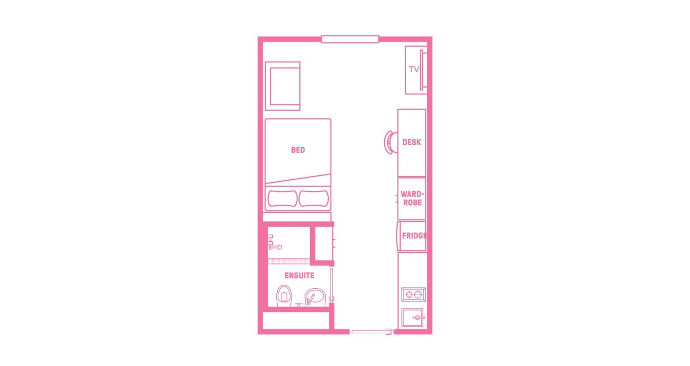  Double Bed, Ultra Studio Apartment, Standard View  -  Urbanest Swanston Street  - Gallery -  3