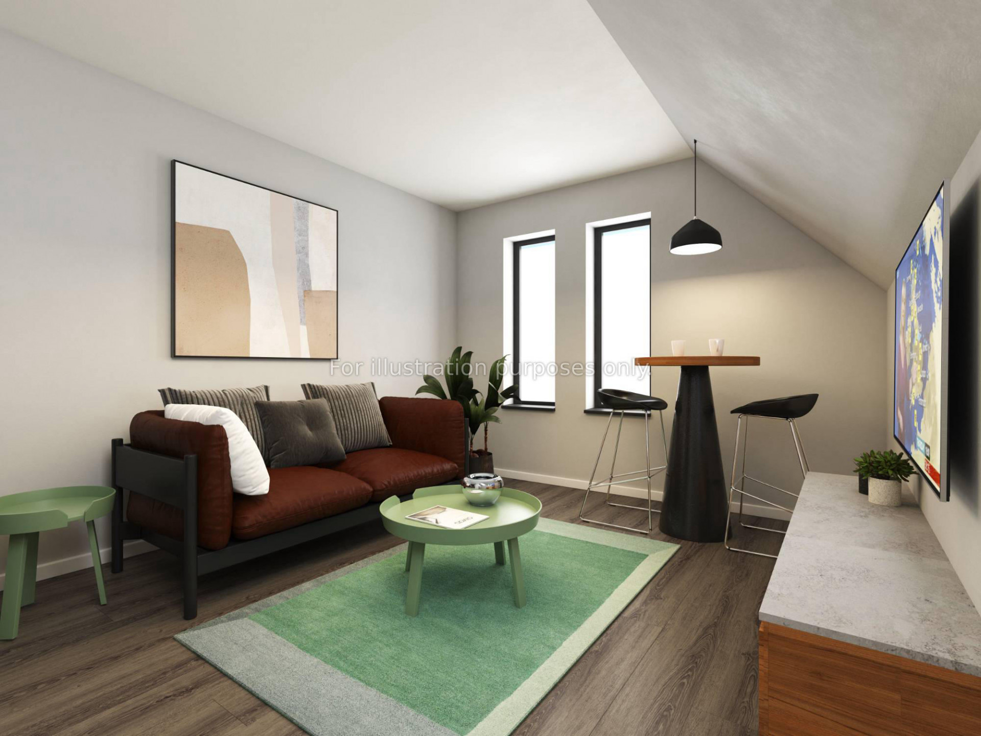 1 Bedroom Flat  -  Straits Garden  - Gallery -  9