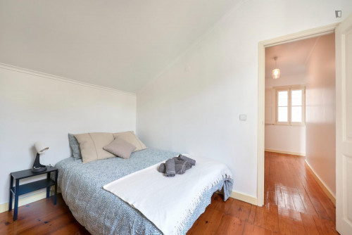 Appealing double bedroom in a student flat, in the Avenida da Liberdade area