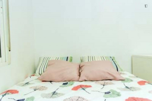 Comfy double bedroom near Facultat de Psicologia i Logopèdia