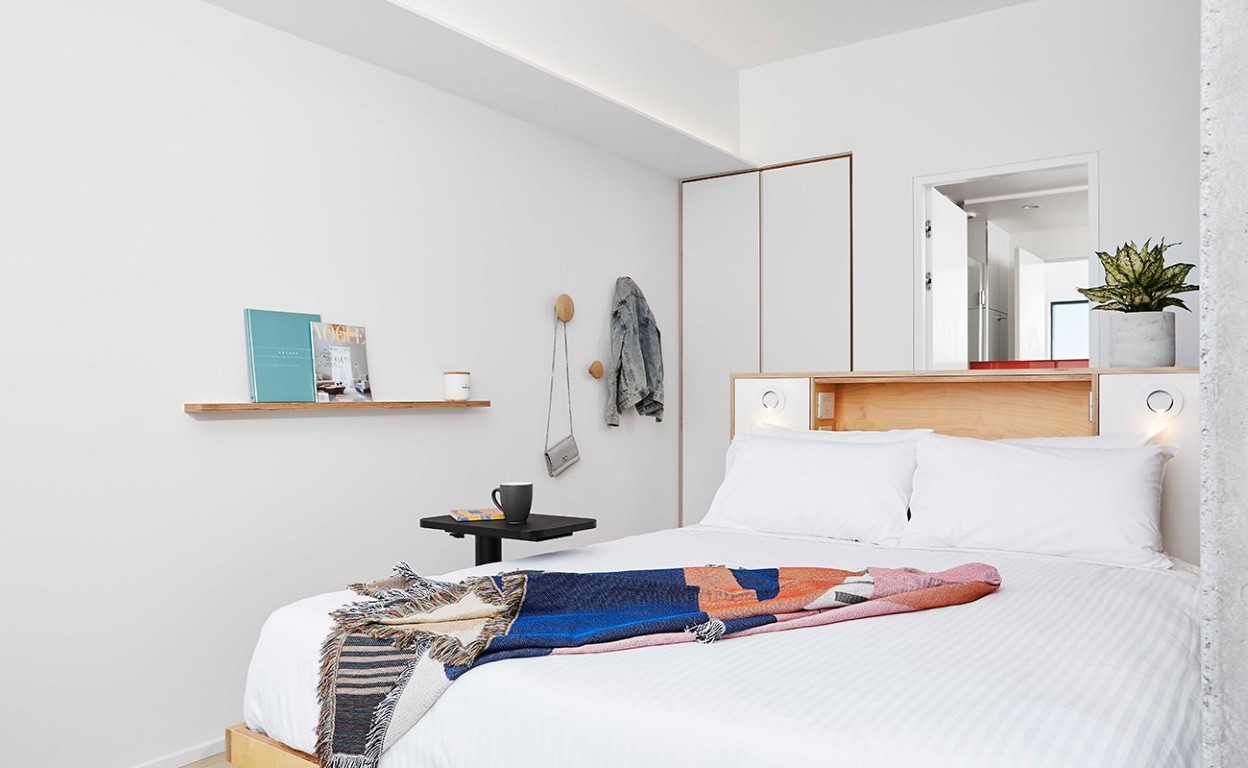  Queen Bed, Large Studio Suite, Standard View  -  Scape Franklin  - Gallery -  1