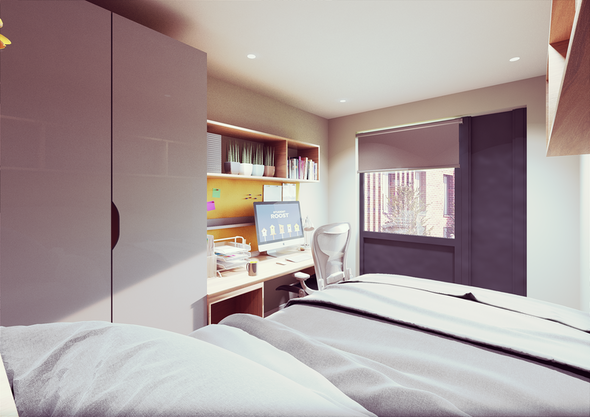 Bedroom Bronze (Shared Bathroom) - Zinc Quarter - Gallery - 1