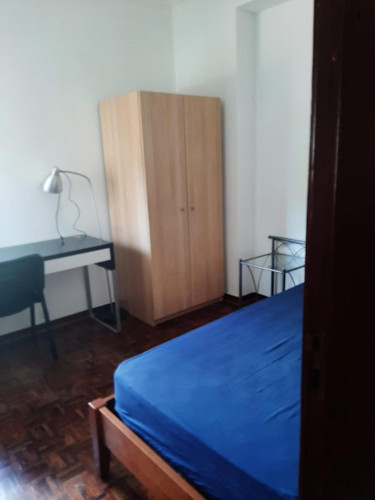 Comfy single bedroom in a student flat, in Solum