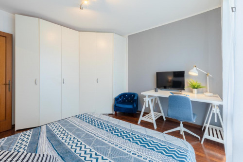 Really nice double bedroom with a balcony, Madonna Pellegrina, Room D