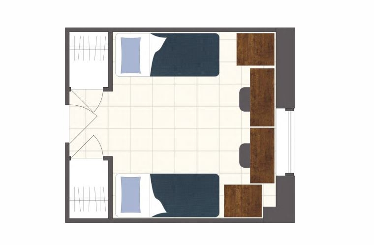 Single Occupancy Double Room - 2