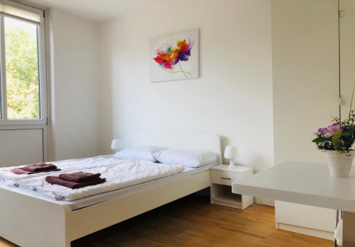 Double bedroom in a 3-bedroom apartment near Elise-Tilse Park - Gallery - 11
