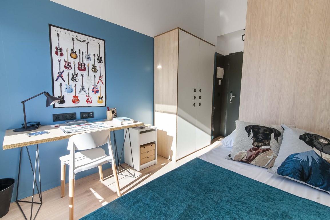  Single Standard Room  -  Xior Madrid Retiro  - Gallery -  1