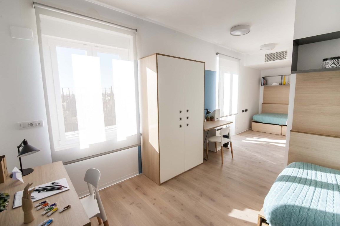 Double Room - Xior Madrid Retiro - Gallery - 1